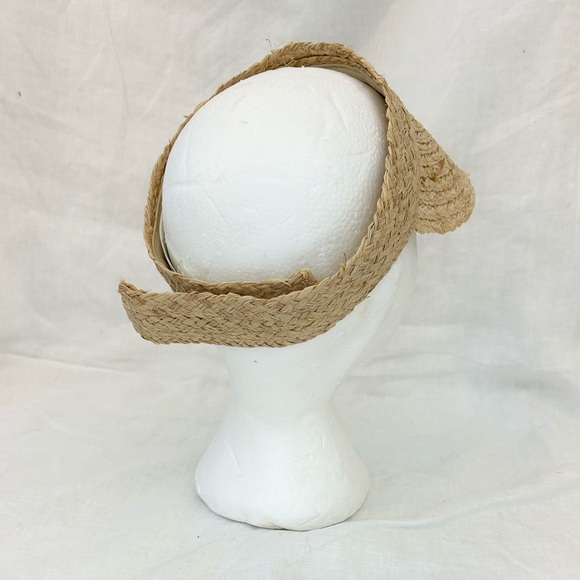 Rip Curl Essential Straw Visor - Natural Straw Visor Hat - Picture 5 of 12